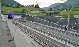 Alptransit LBT Frutigen north portal