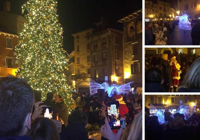 albero natale domo accensione mix 19