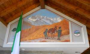 alpini bognanco affresco baita