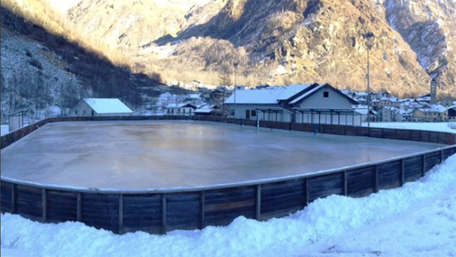 antrona pista pattinaggio ghiaccio