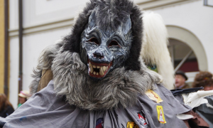 carnevale maschera lupo