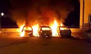 incendio auto notte calasca apr 18