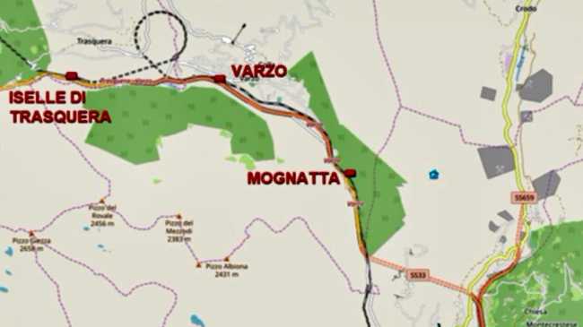 mappa vco iselle varzo stazioni