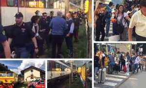 passeggeri treno bloccato sempione mix