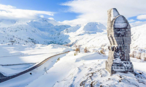 passo sempione aquila neve