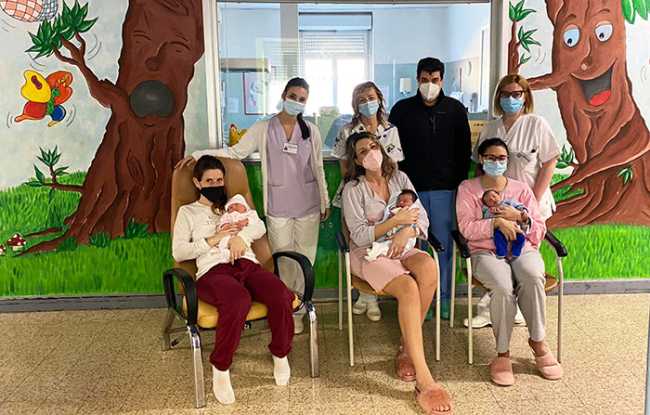 punto nascite san biagio tre nati