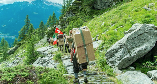 sentiero degli spalloni