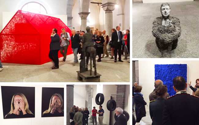 inaugurazione mostra kounellis 17 francesco