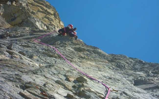 scalatore cordata alpe veglia
