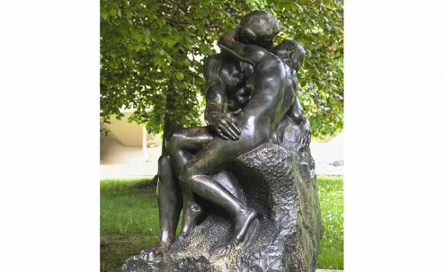 Il Bacio di Rodin statua Fondazione Gianadda Martigny