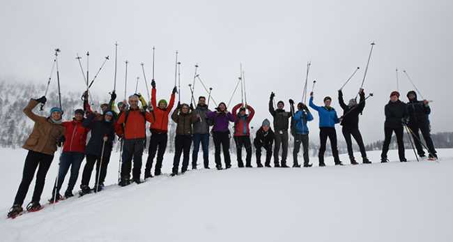 gruppa CIPRA racchette sci