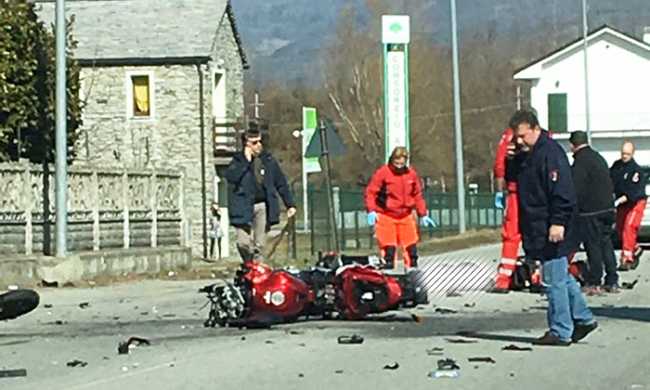 incidente Domo moto mortale mar 18