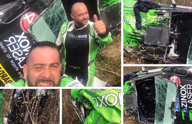 rally sanremo incidente mix 18