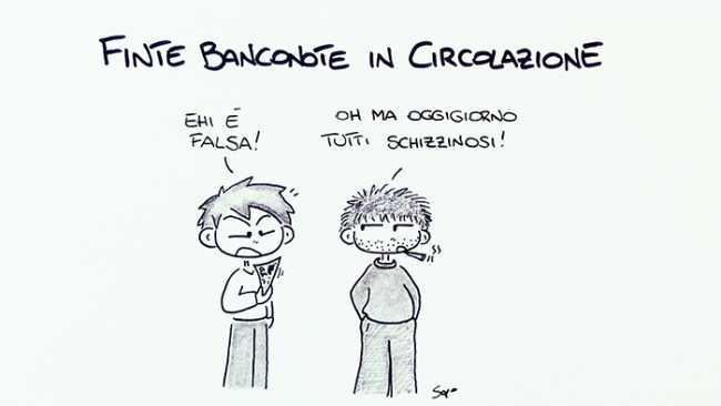 sapo false banconote